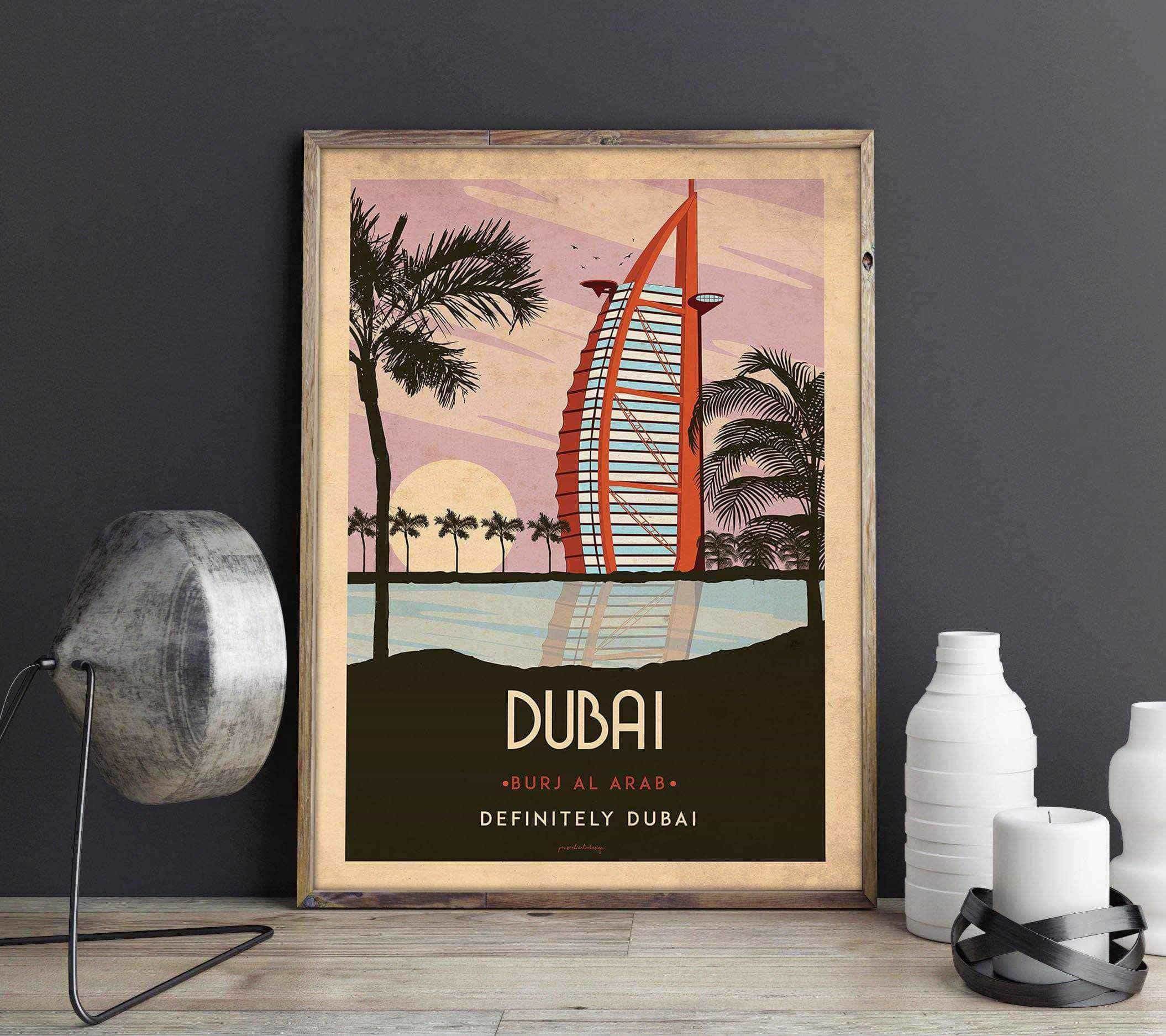 Art deco - Dubai - World collection Posters, affischer, tavlor Pansarhierta