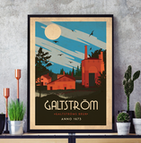 Galtström - Art deco Posters, affischer, tavlor Pansarhiertadesign