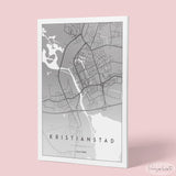 Kristianstad - Kartposter