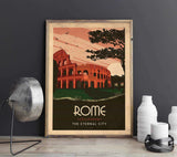 Art deco - Rome - World collection Posters, affischer, tavlor Pansarhierta