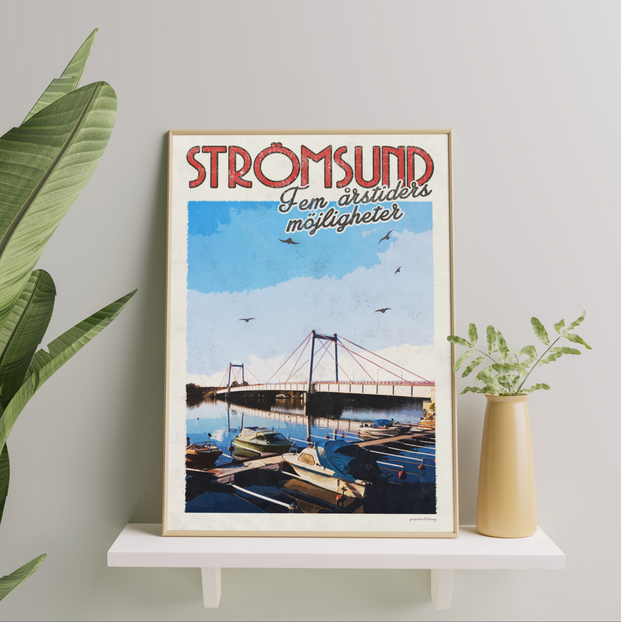 Strömsund - Vintage Travel Collection