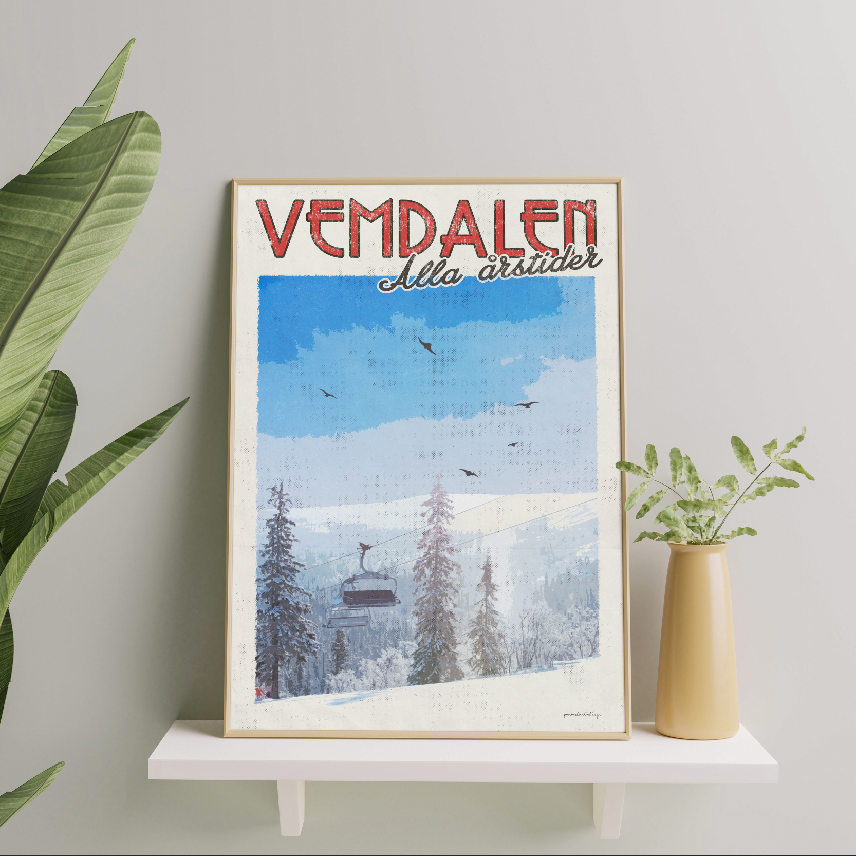 Vemdalen - Vintage Travel Collection