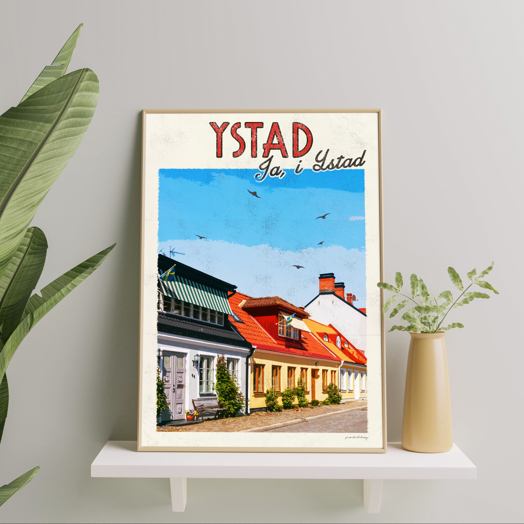 Ystad - Vintage Travel Collection