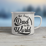 Best Dad in the World - Emaljmugg