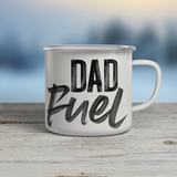 Dad Fuel Svart - Emaljmugg