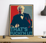 Thomas Edison - Pop Art Satir