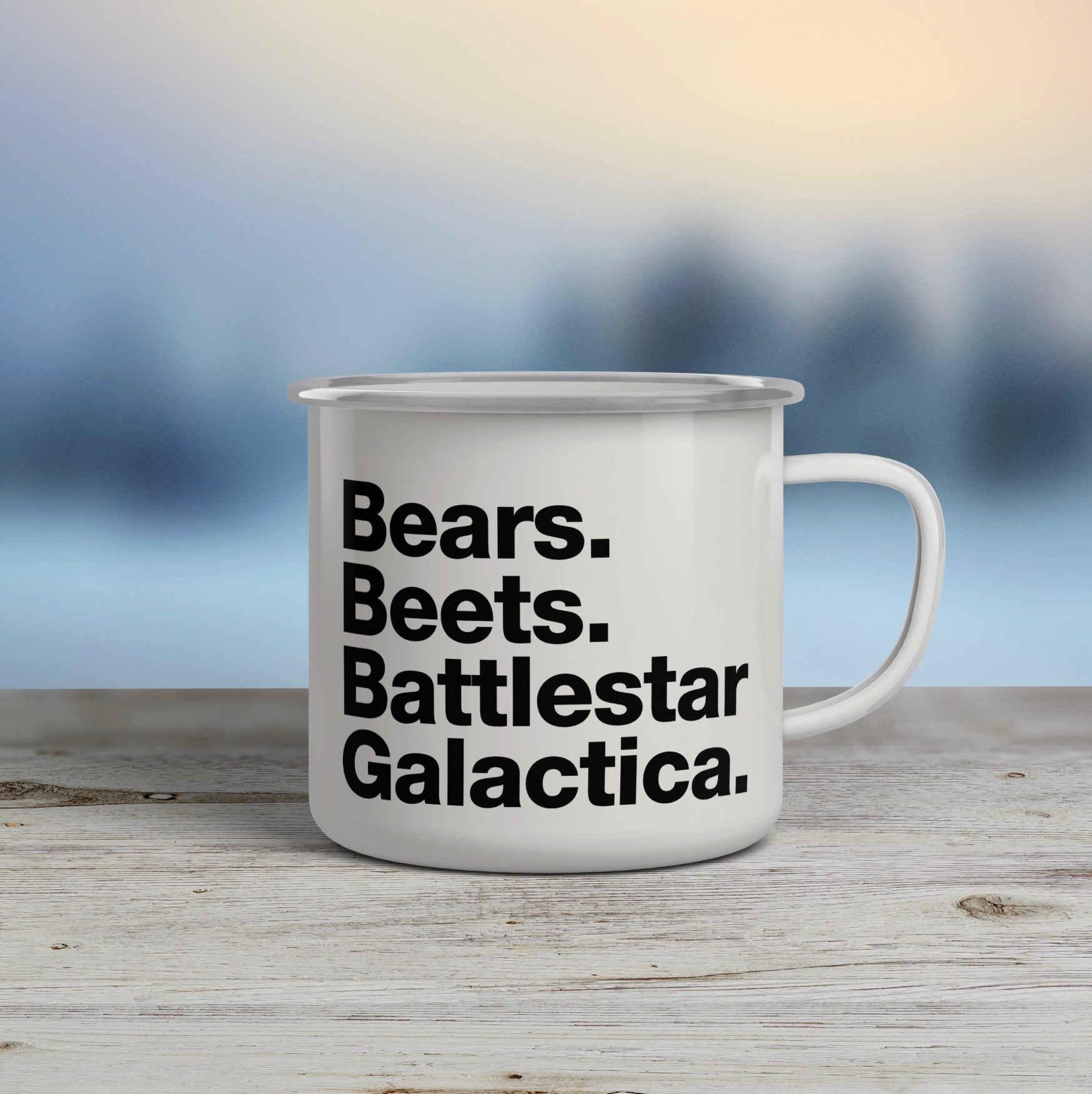 Bears. Beets. Battlestar Galactica