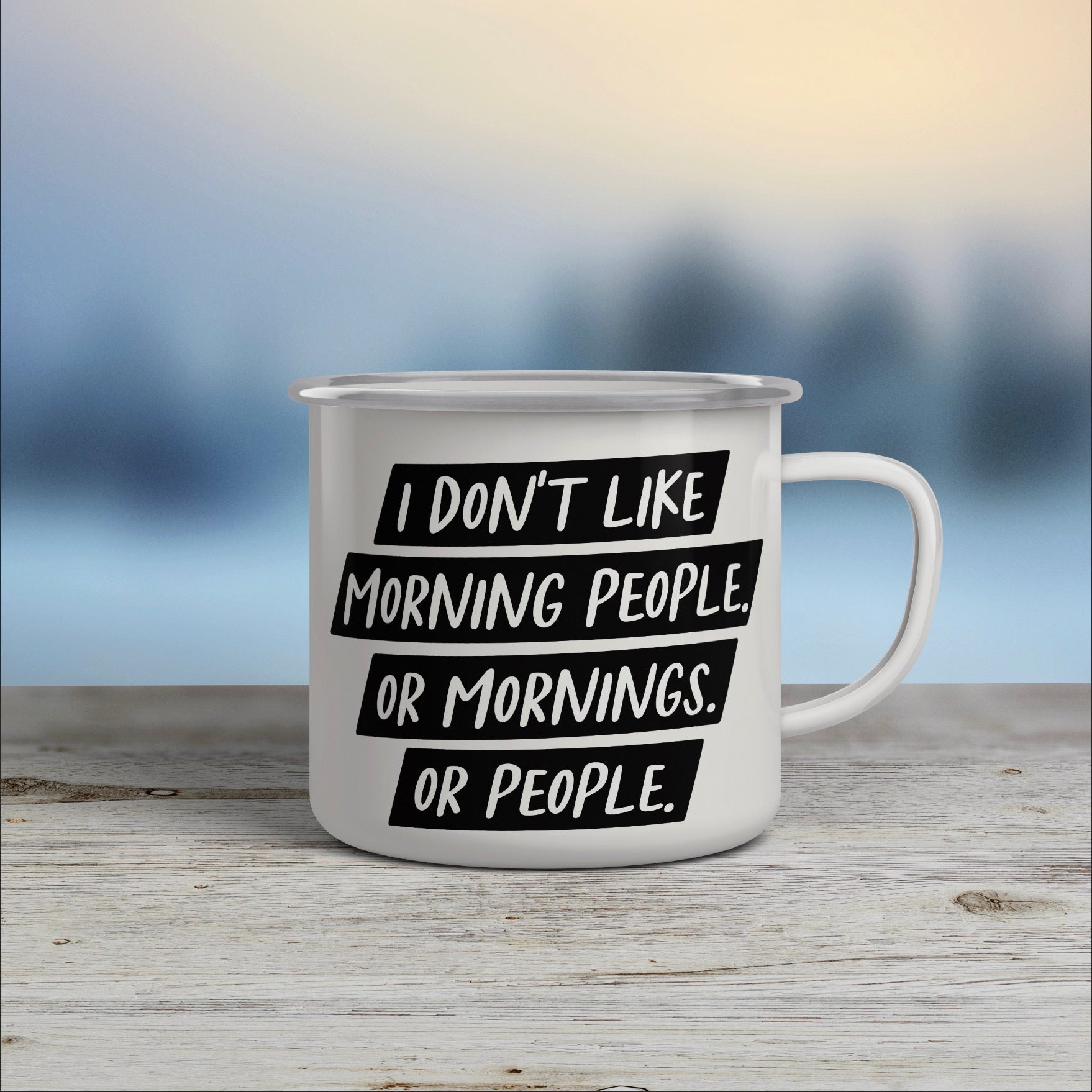 I don't like Morning People