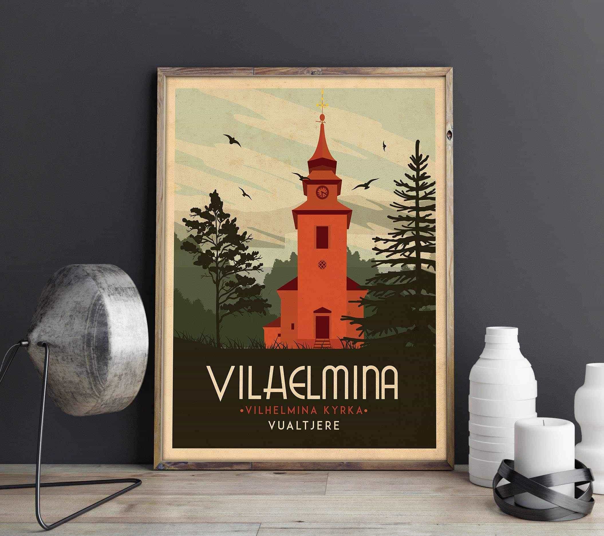Vilhelmina - Art deco Posters, affischer, tavlor Pansarhiertadesign