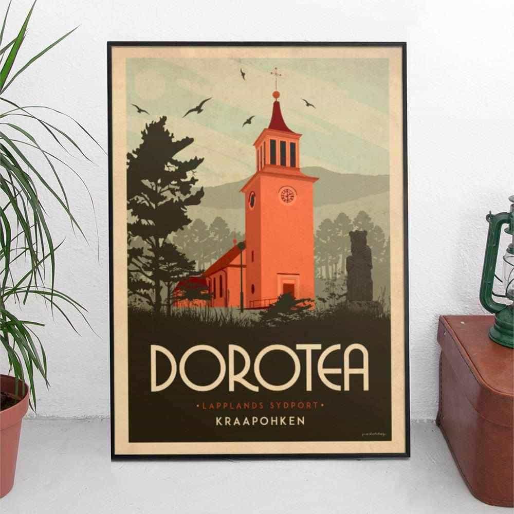 Dorotea - Art deco Posters, affischer, tavlor Pansarhiertadesign