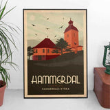 Hammerdal - Art deco Posters, affischer, tavlor Pansarhiertadesign