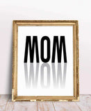 MOM / WOW Posters, affischer, tavlor Pansarhiertadesign