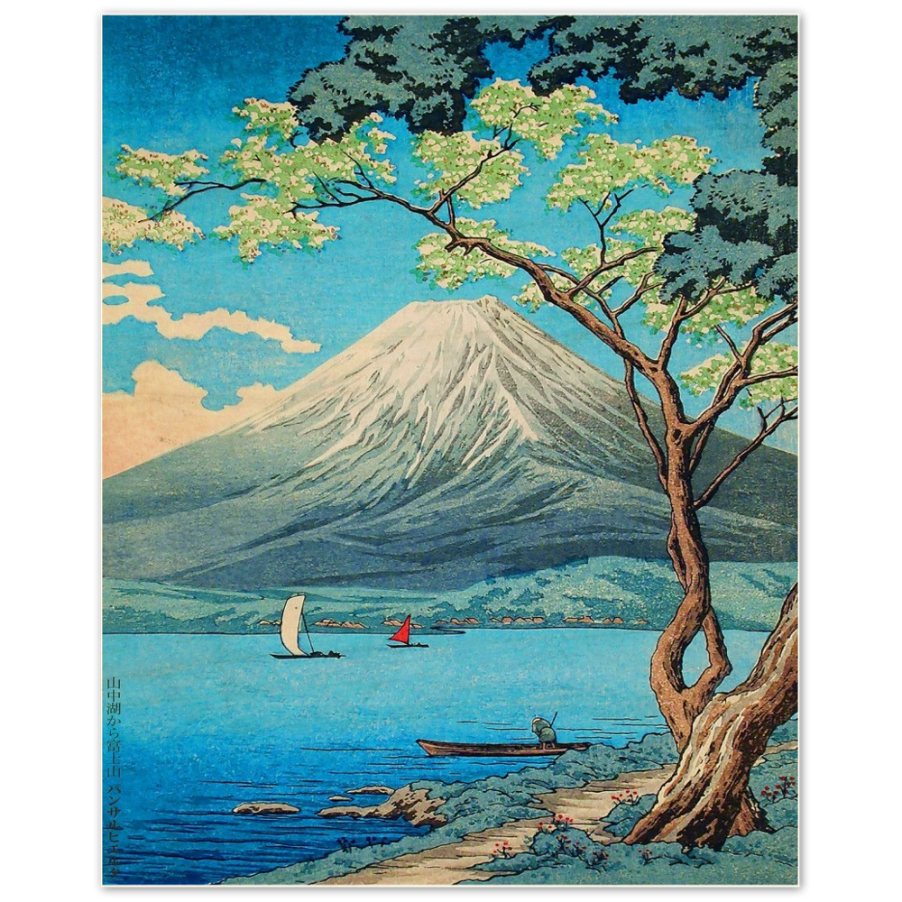 Mt Fuji from Lake Yamanaka - Takahashi Hiroaki