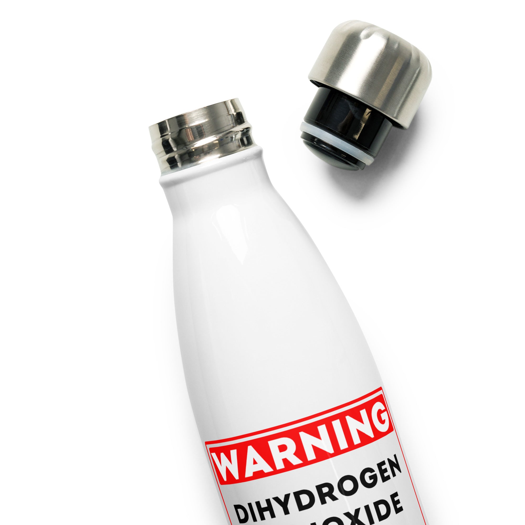 Dihydrogen monoxide - Rostfri Vattenflaska