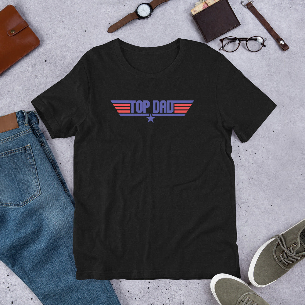 Top dad - Kortärmad t-shirt i unisex-modell
